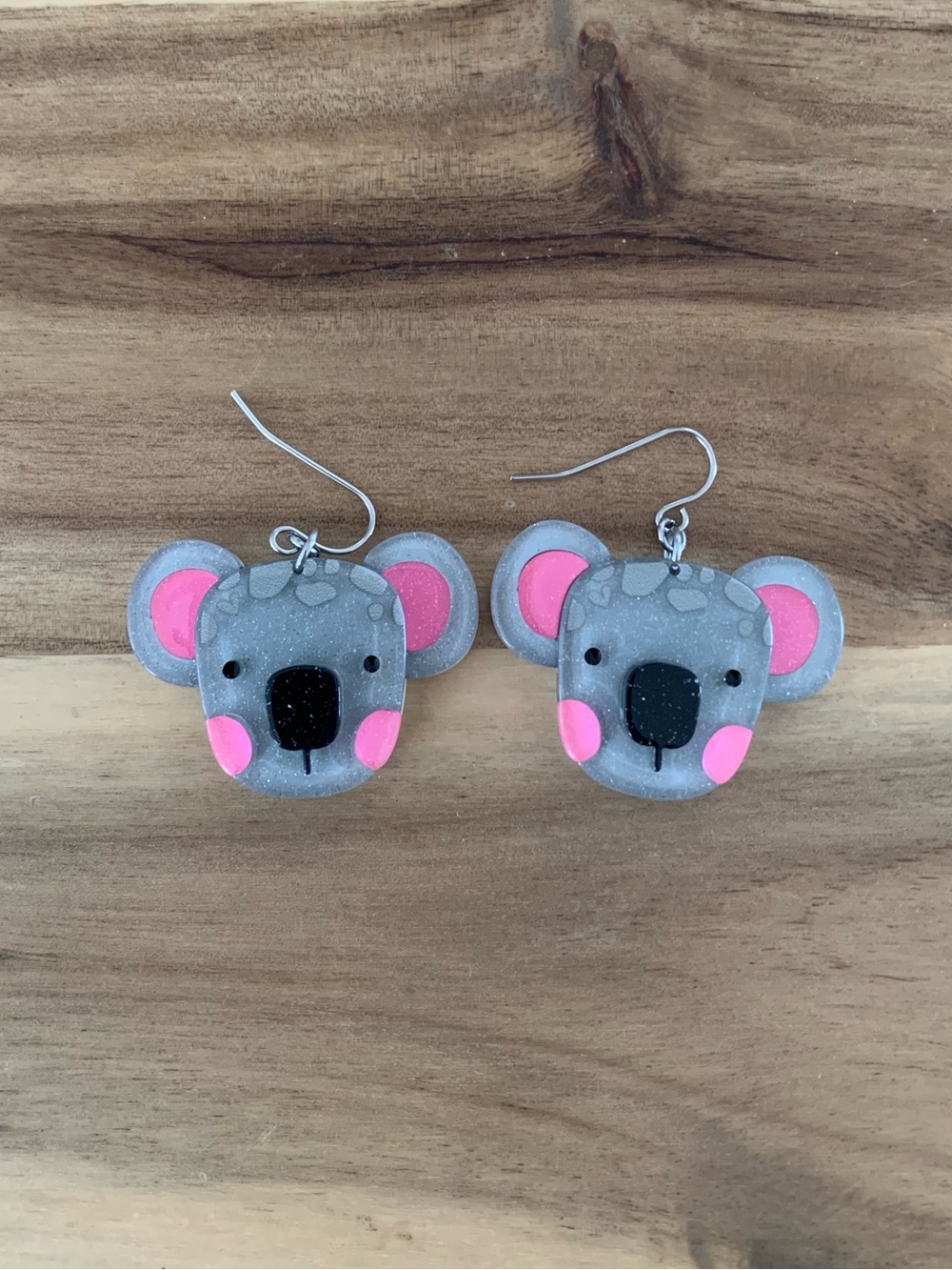 Erstwilder Keith The Koala Drop Earrings animal NWOT